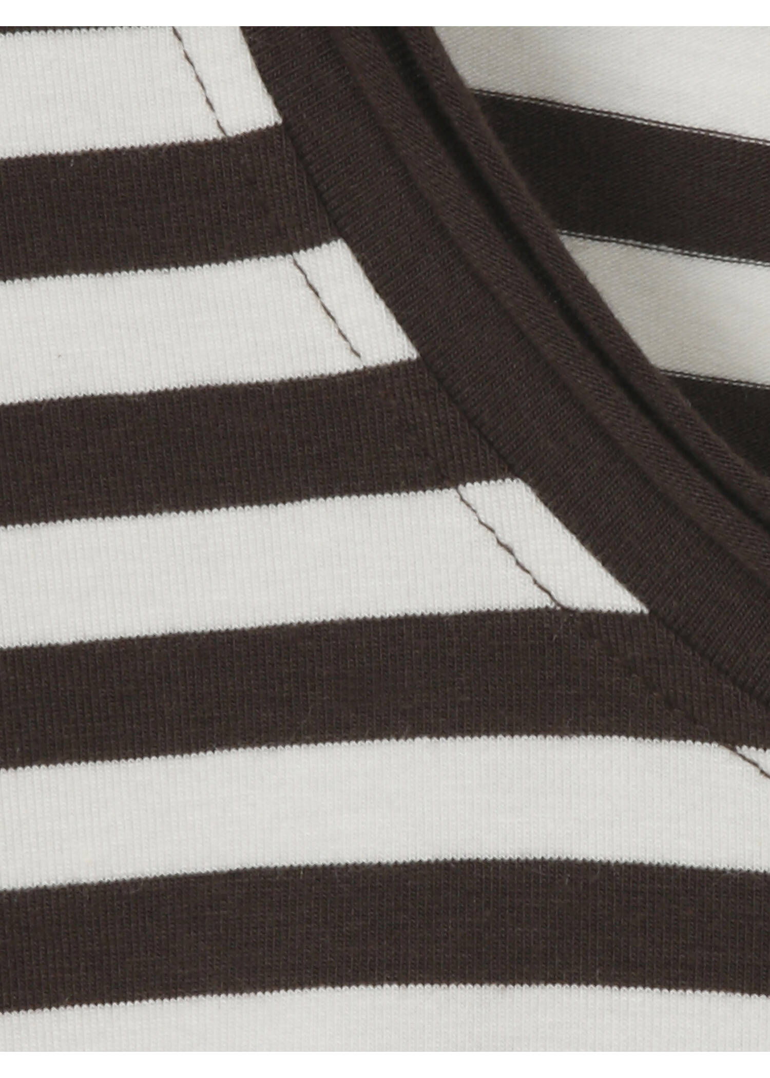 Softes Ringelshirt Mocca / Creme / 