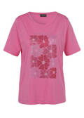 Softes T-Shirt mit Motiv aus Schmucksteinchen / 