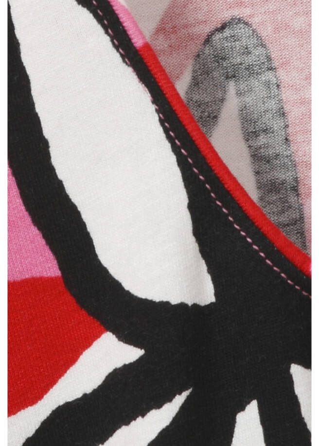 Viskose-Jersey Shirt mit Gummizugsaum / 