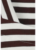 Soft fließendes 3/4-Arm Ringel-Shirt mit U-Boot-Ausschnitt /