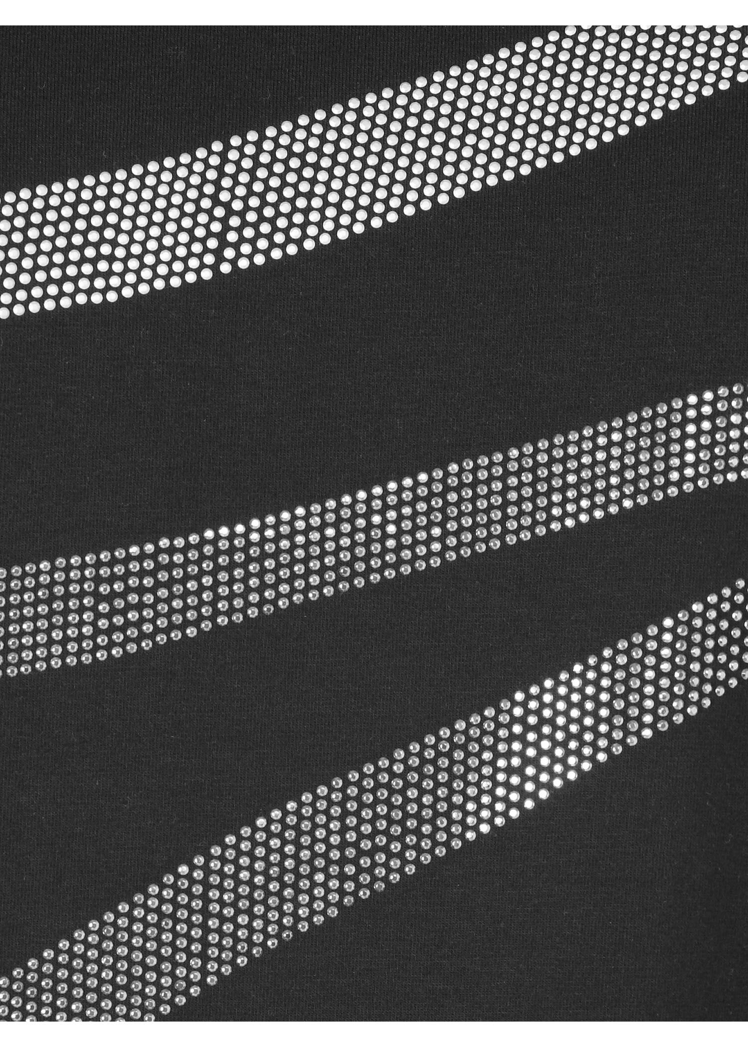 Weiches Baumwoll-Shirt mit geschmückter Front /