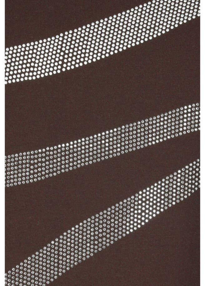 Weiches Baumwoll-Shirt mit geschmückter Front /