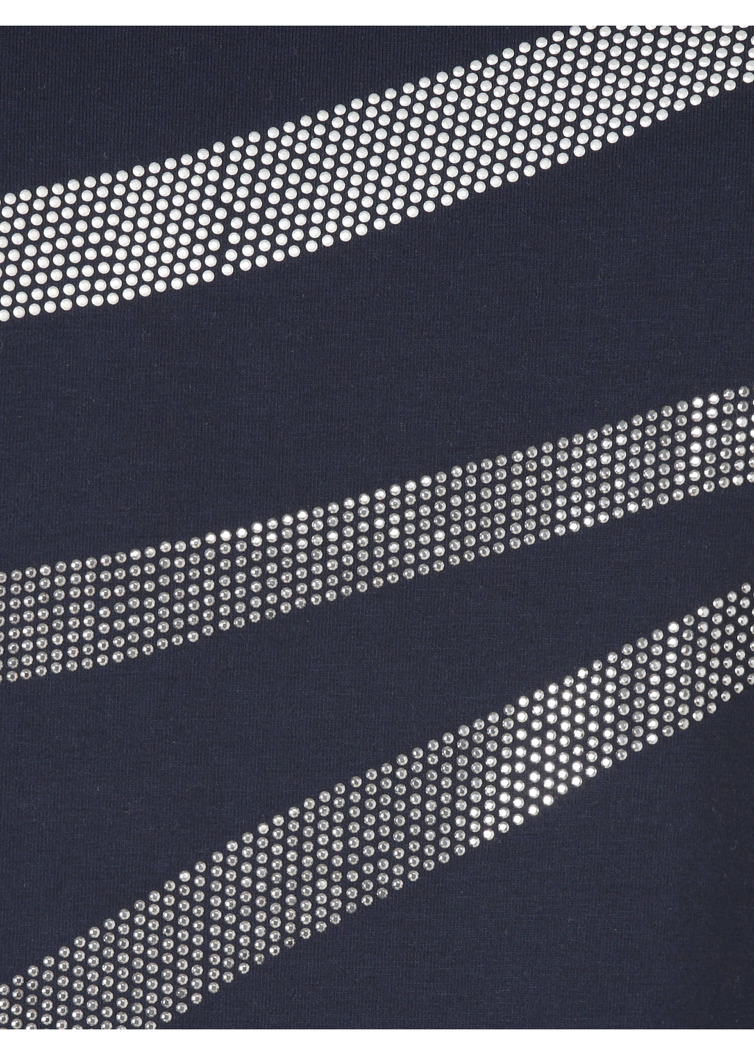 Weiches Baumwoll-Shirt mit geschmückter Front /