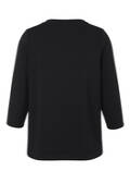 3/4-Arm Sweatshirt mit Schmuck-Details /