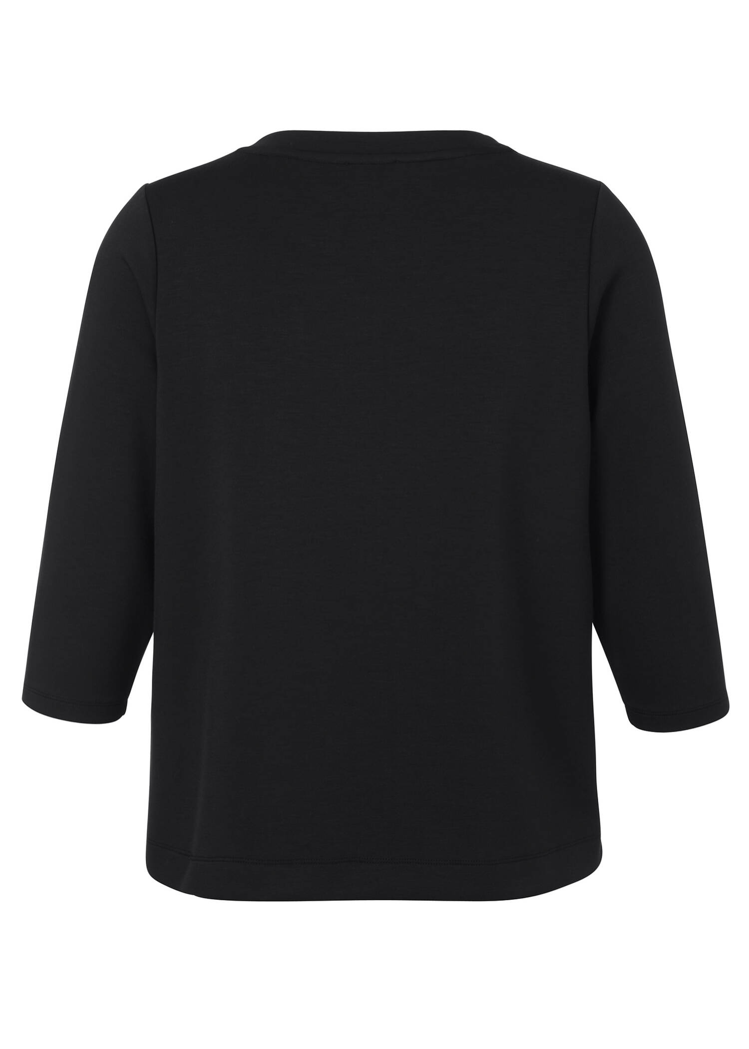 3/4-Arm Sweatshirt mit Schmuck-Details /
