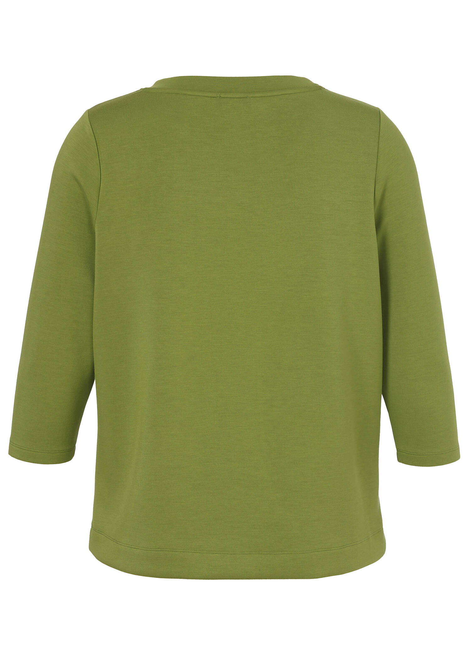 3/4-Arm Sweatshirt mit Schmuck-Details /