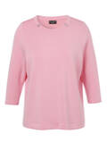 3/4-Arm Sweatshirt mit Schmuck-Details /