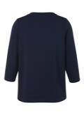 3/4-Arm Sweatshirt mit Schmuck-Details /