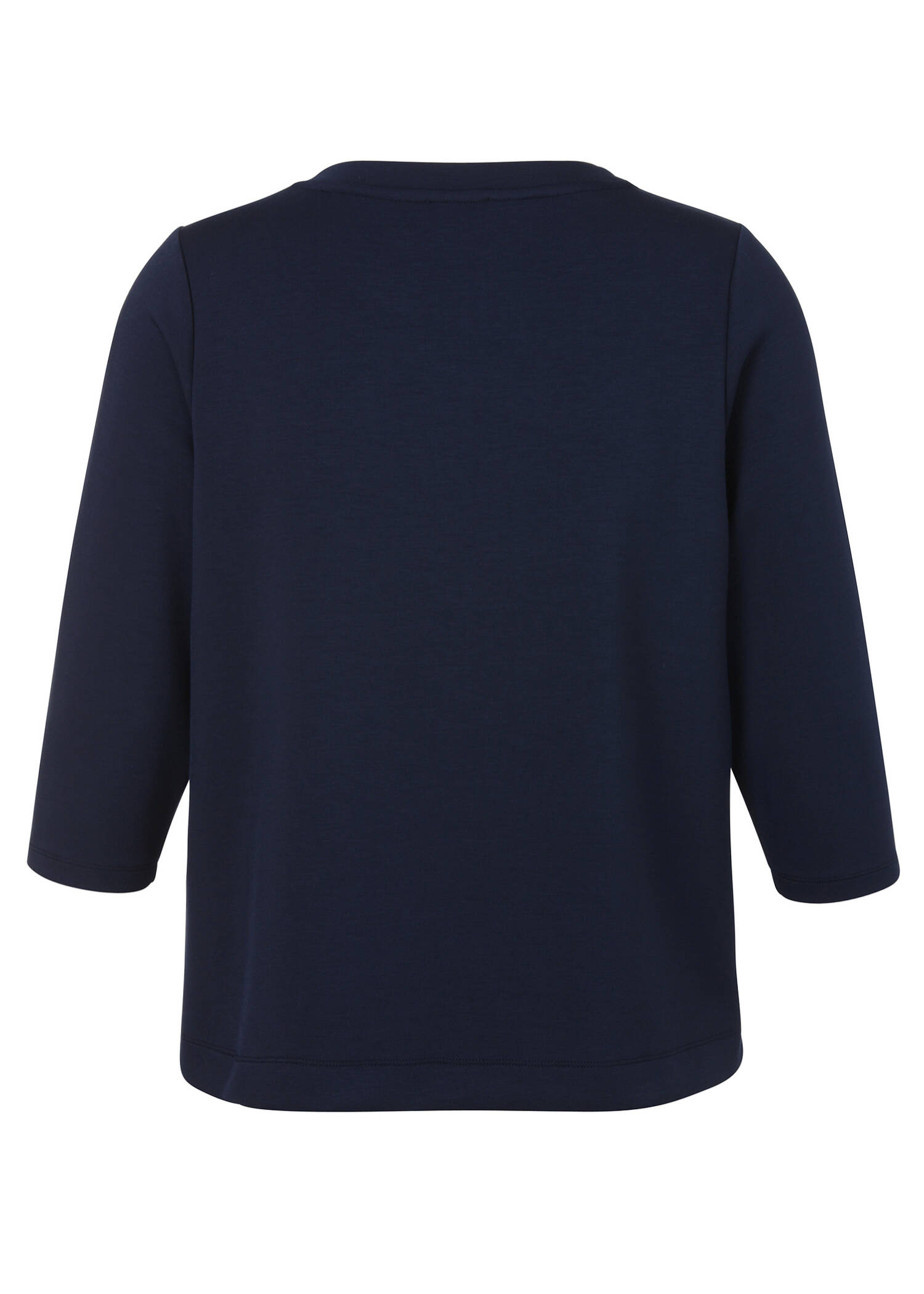 3/4-Arm Sweatshirt mit Schmuck-Details /