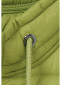 Wattierte Steppweste mit Zipper /