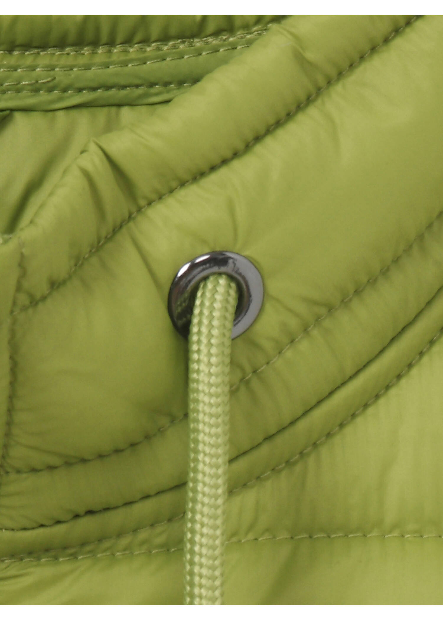 Wattierte Steppweste mit Zipper /