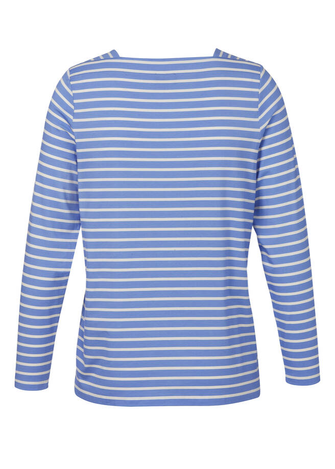 blau/creme Rückansicht