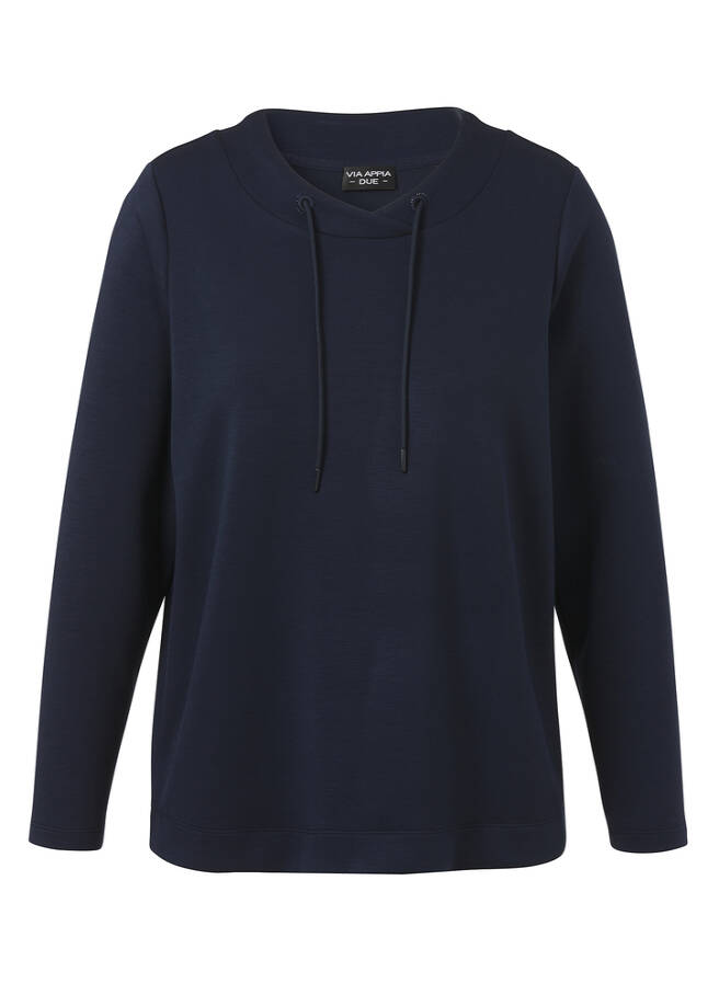 Softes Sweatshirt Premium Basic marine Frontansicht