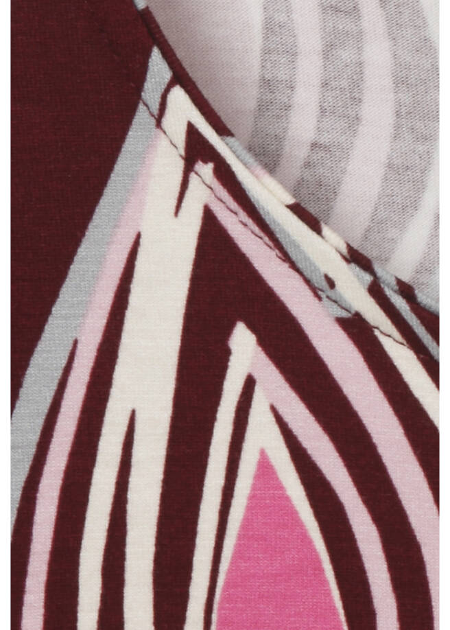 3/4-Arm Print Shirt Viskose-Jersey /