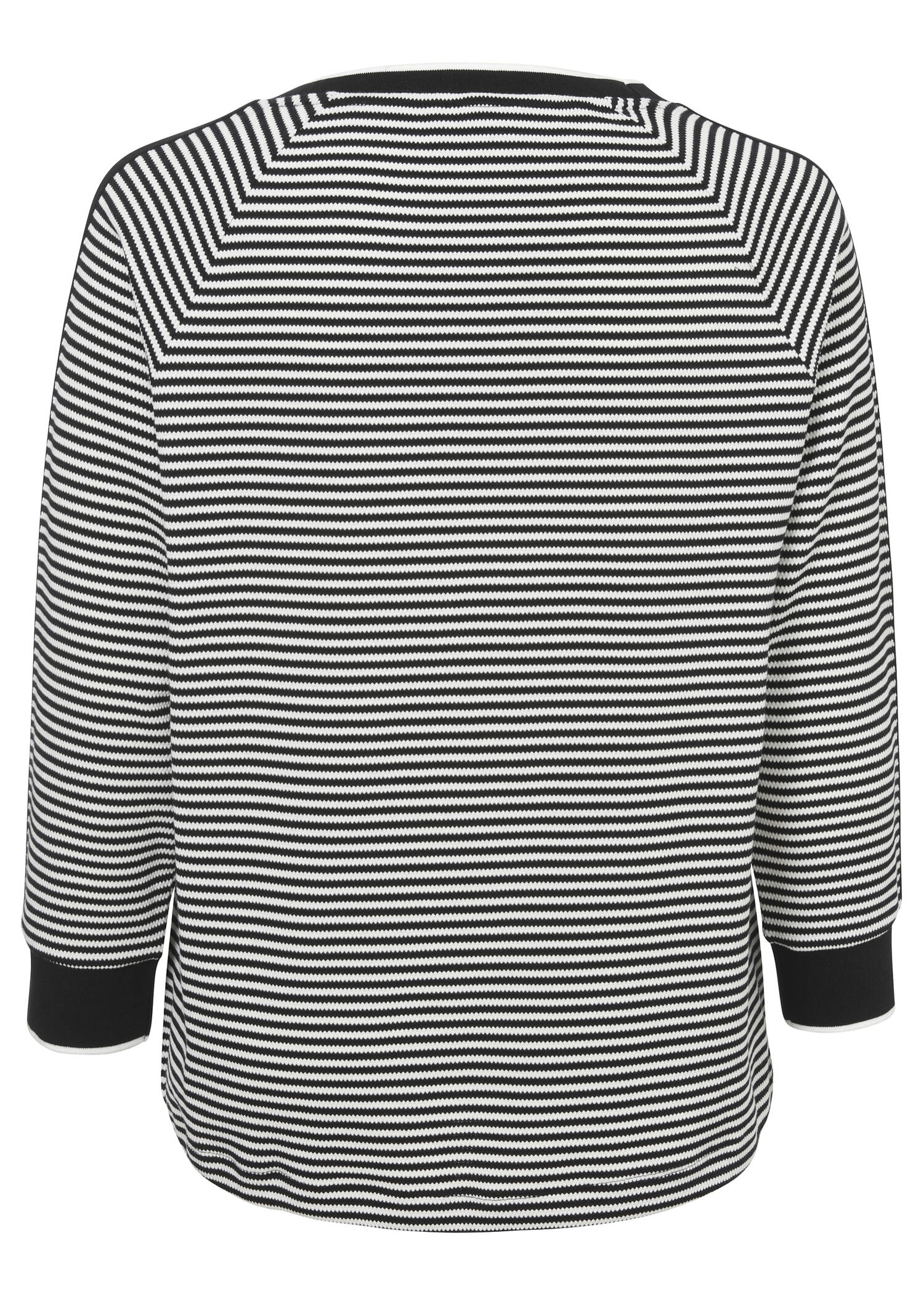 Modisches Sweatshirt mit Galonstreifen /