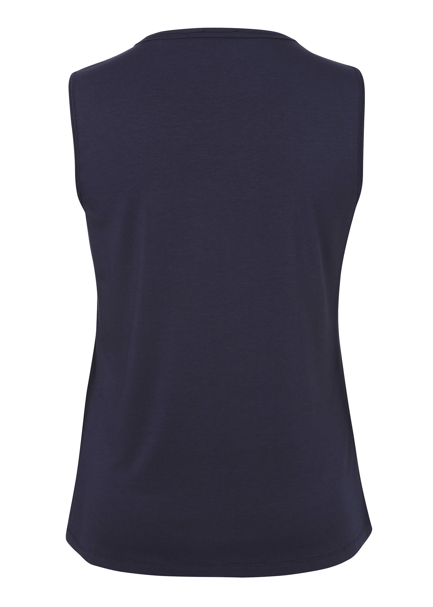 Schlichtes Tanktop in unifarbenem Stil /