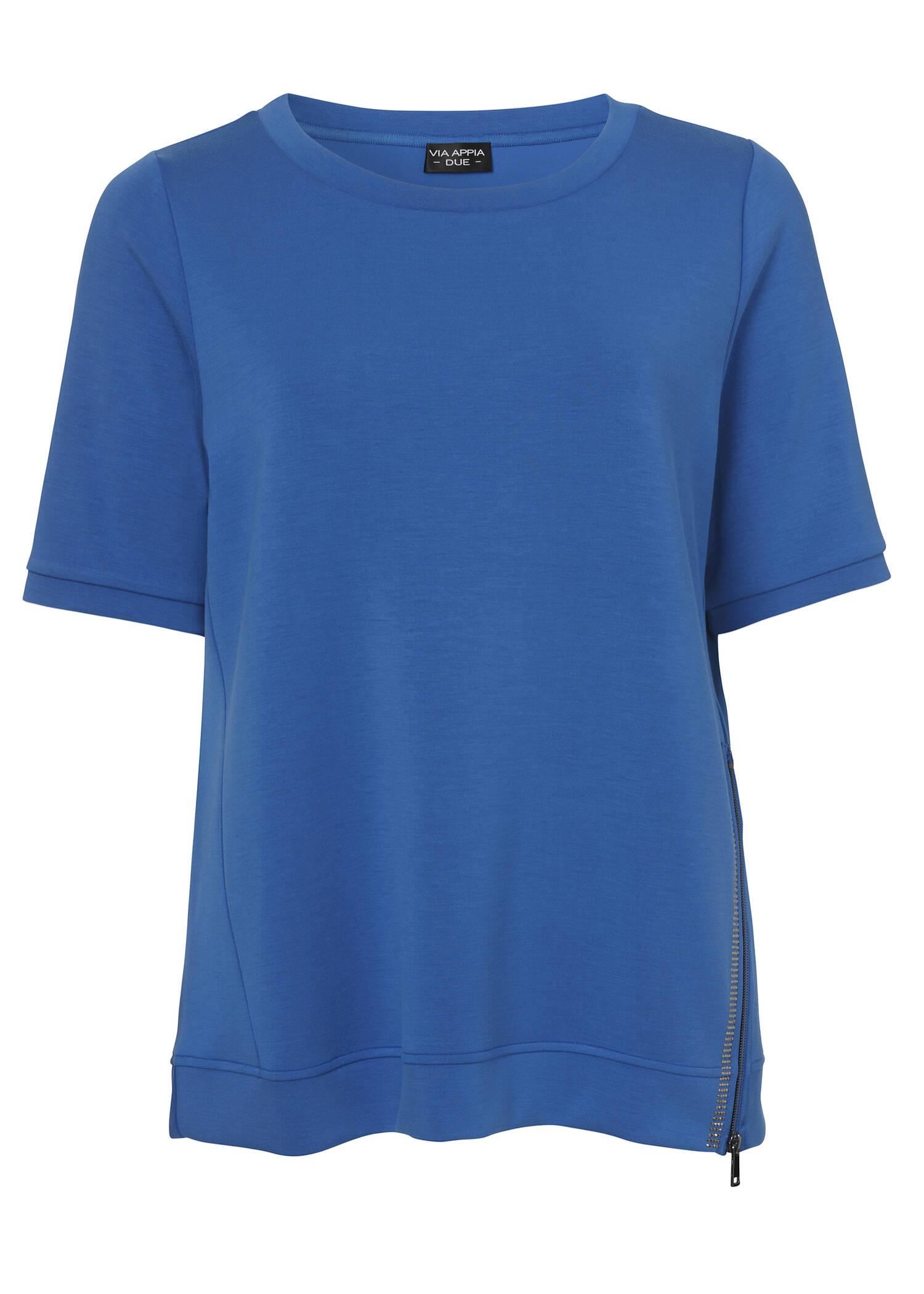 Dezentes Sweatshirt mit Glitzersteinen /