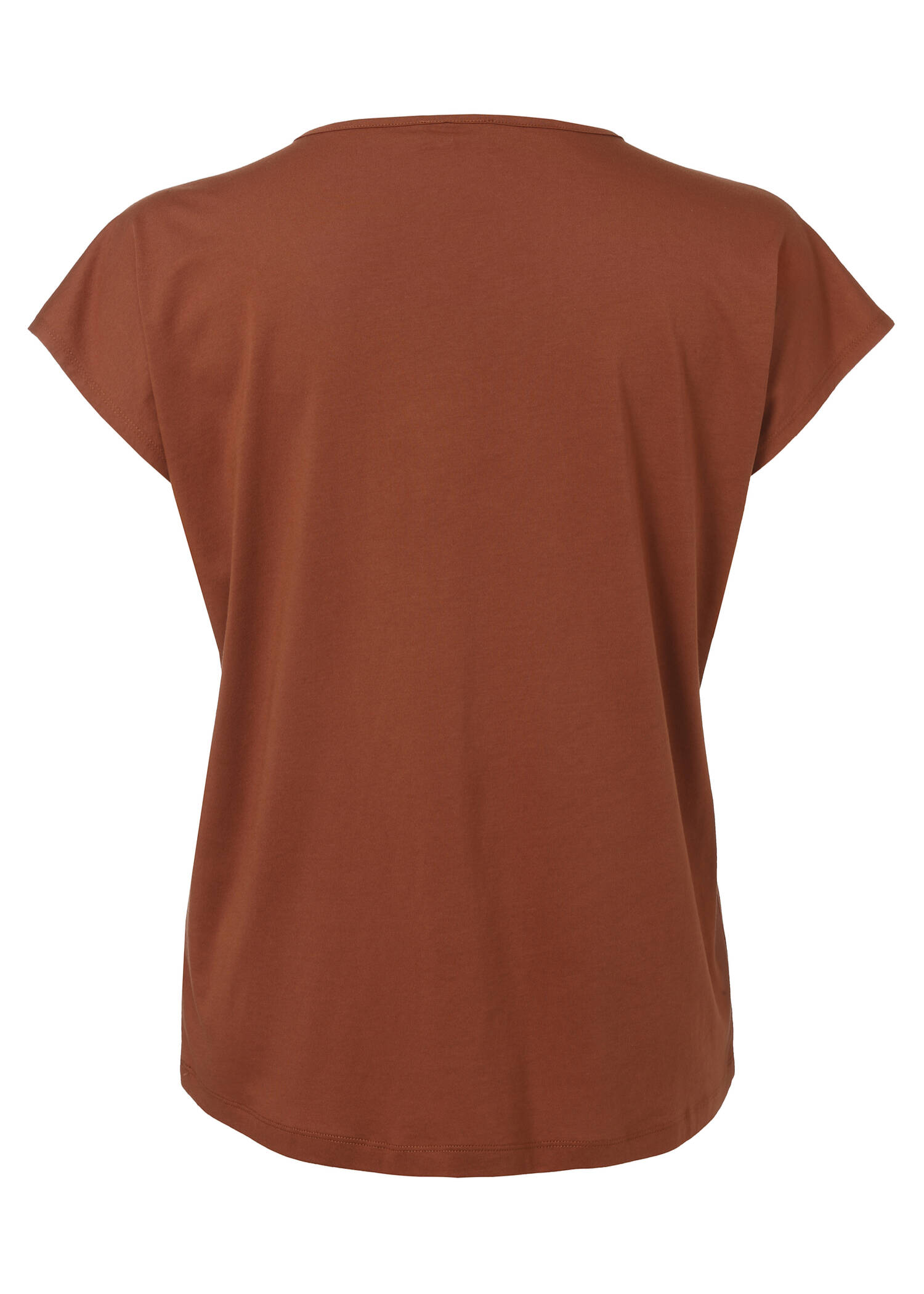 Dezentes T-Shirt mit überschnittenen Schultern /