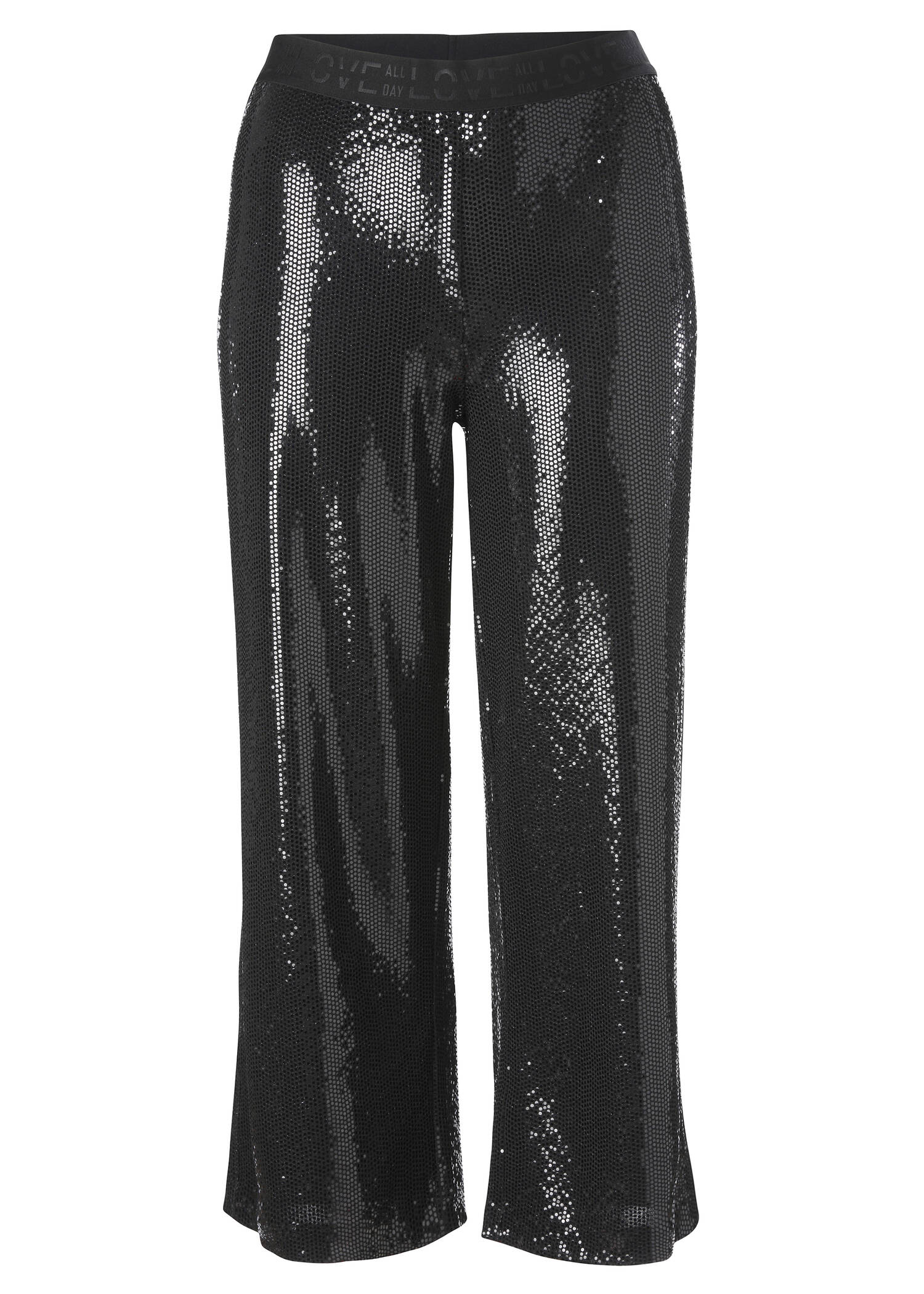 Moderne Schlupfhose in unifarbenem Design /