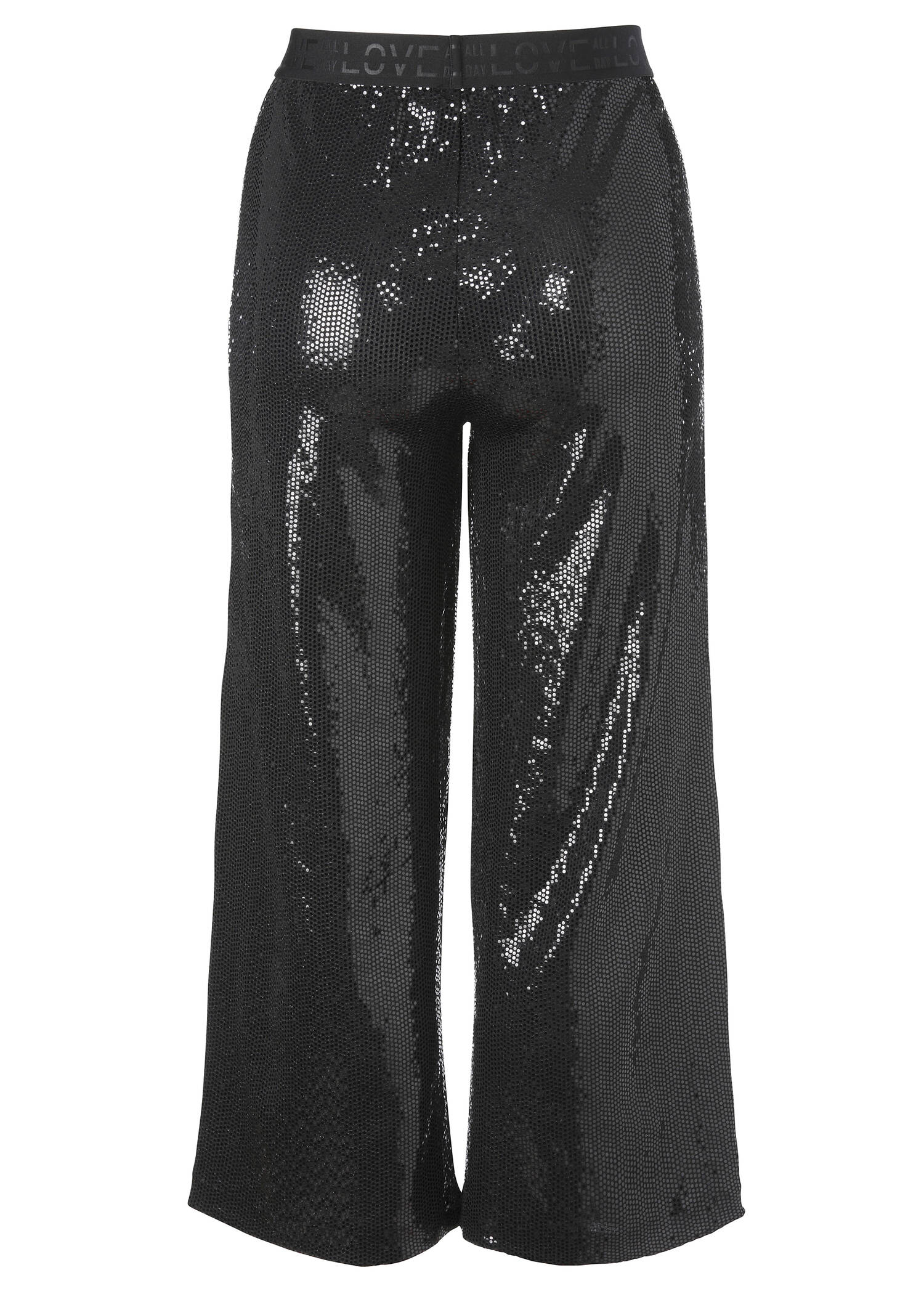 Moderne Schlupfhose in unifarbenem Design /