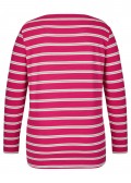 Feminines Sweatshirt mit Ringel-Muster / 