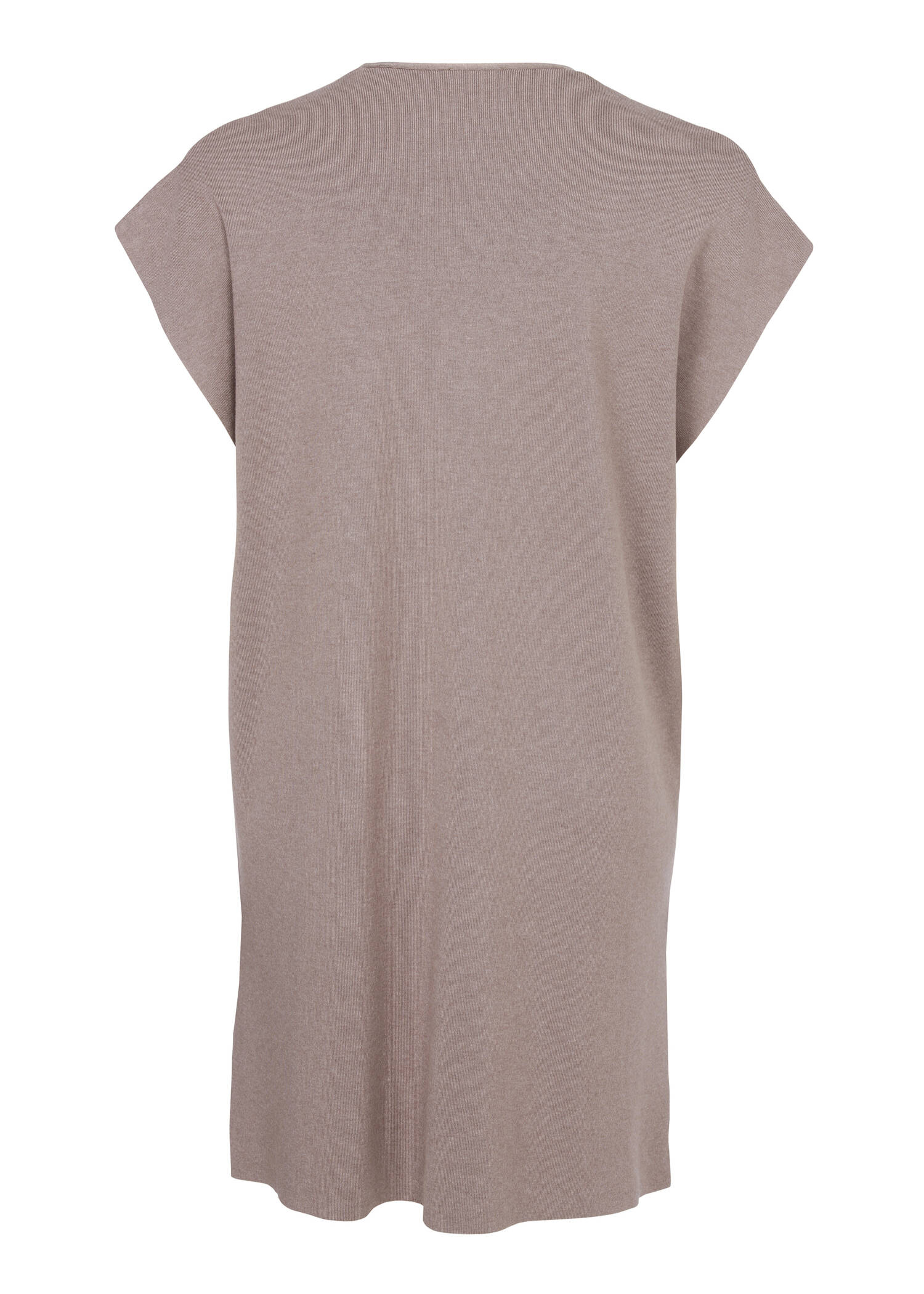 Zeitlose Shirtweste in unifarbenem Design /
