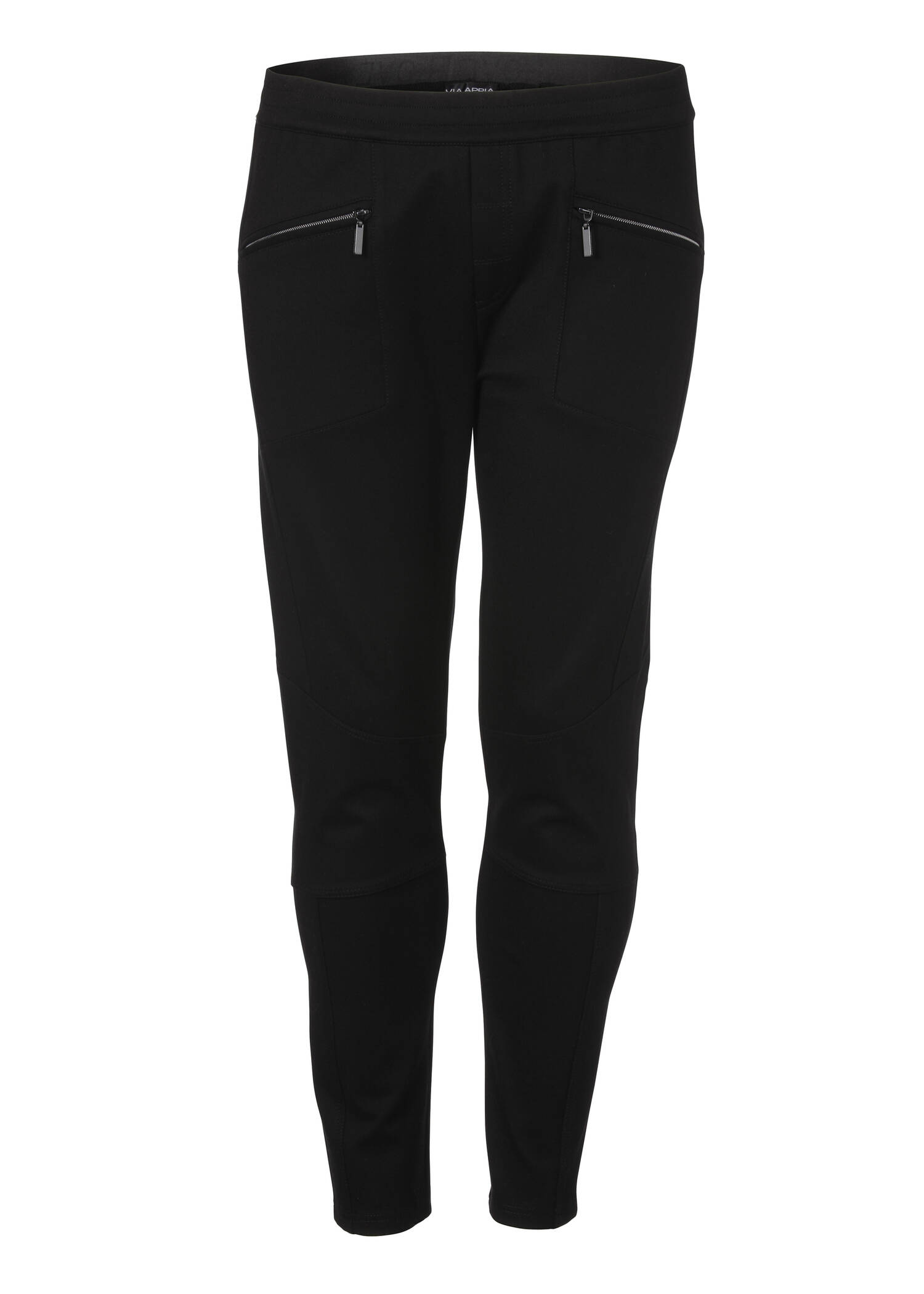 Schlichte Schlupfhose in unifarbenem Stil /