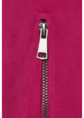 Feminine Langjacke mit Logo-Applikation / 