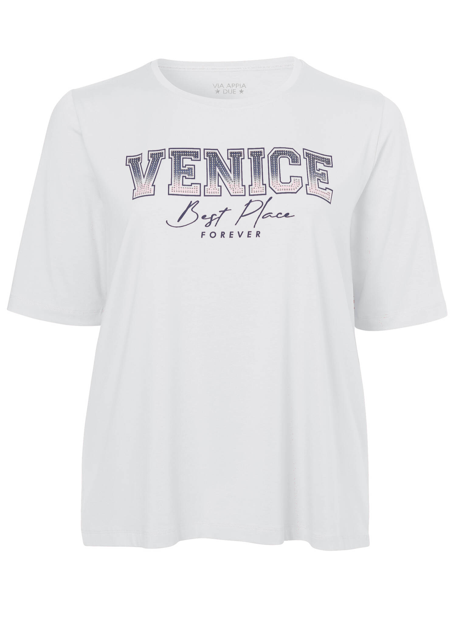 Jugendliches T-Shirt mit Glitzersteinen /