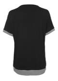 Modernes Blusenshirt mit Schmucksteinen / 