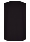 Dezentes Tanktop mit unifarbenem Stoff /