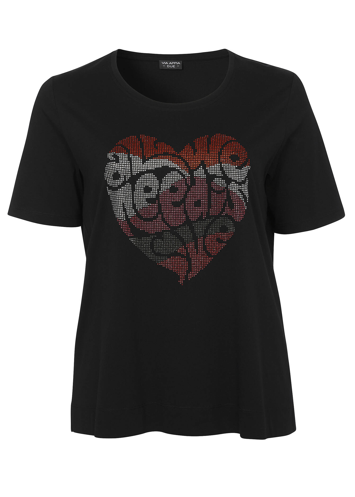 Jugendliches T-Shirt mit buntem Motiv / 