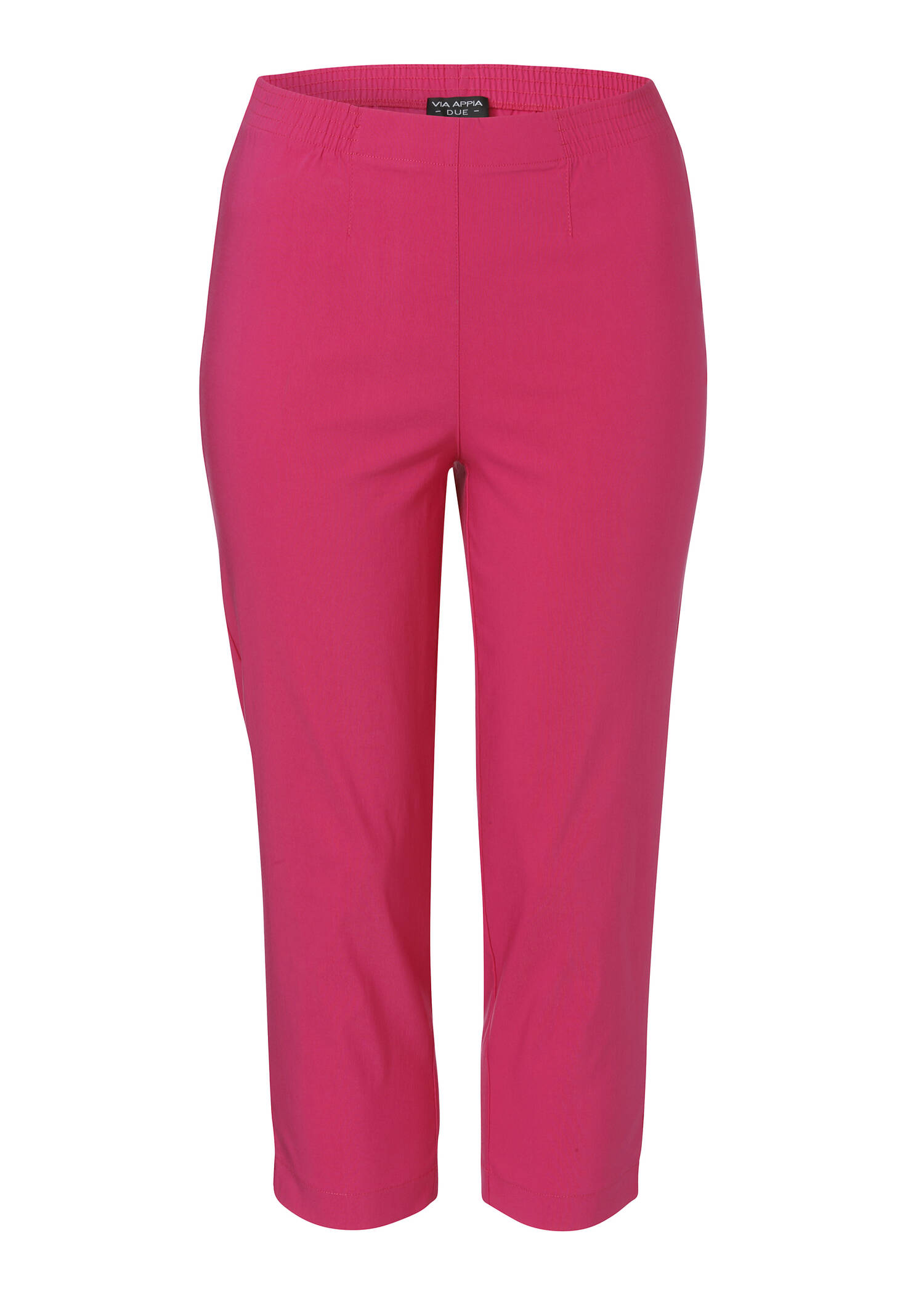 Zeitlose Stoffhose in unifarbenem Stil /