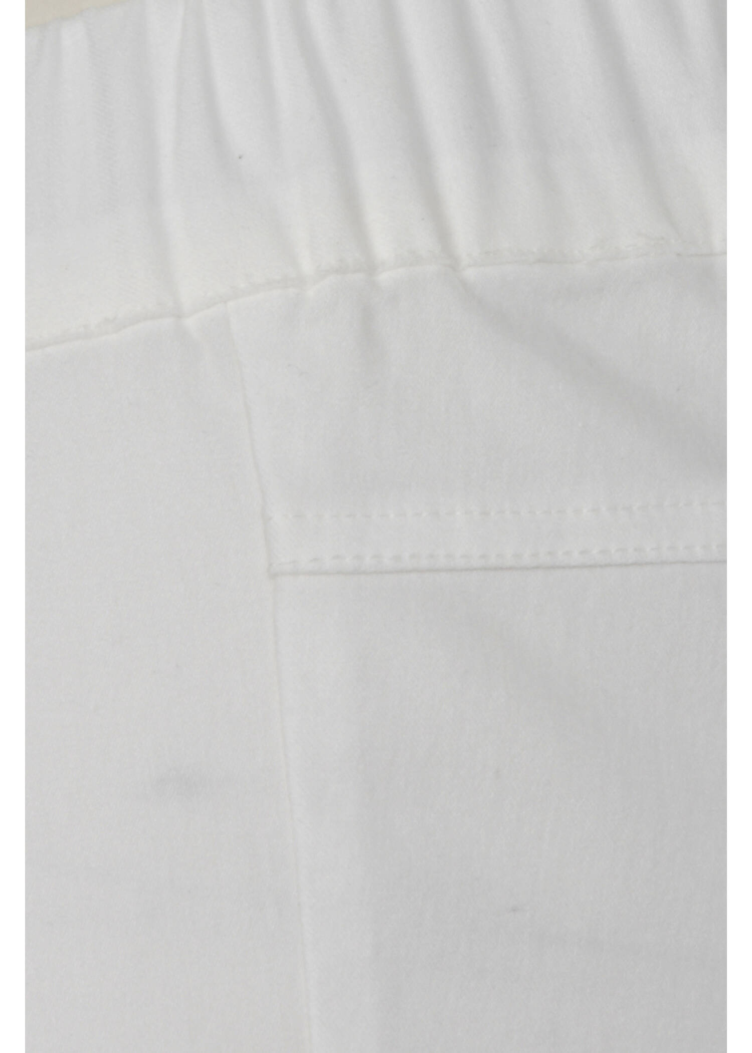 Dezente Schlupfhose in unifarbenem Stoff /