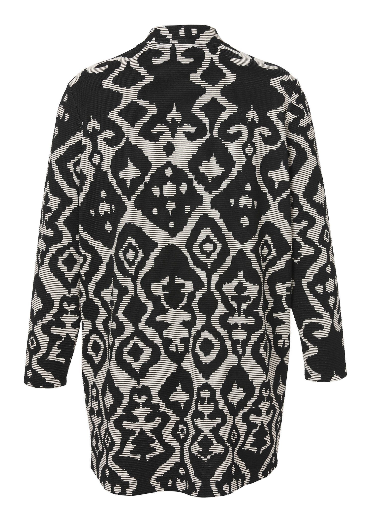 Modischer Cardigan mit grafischem Allover-Muster /