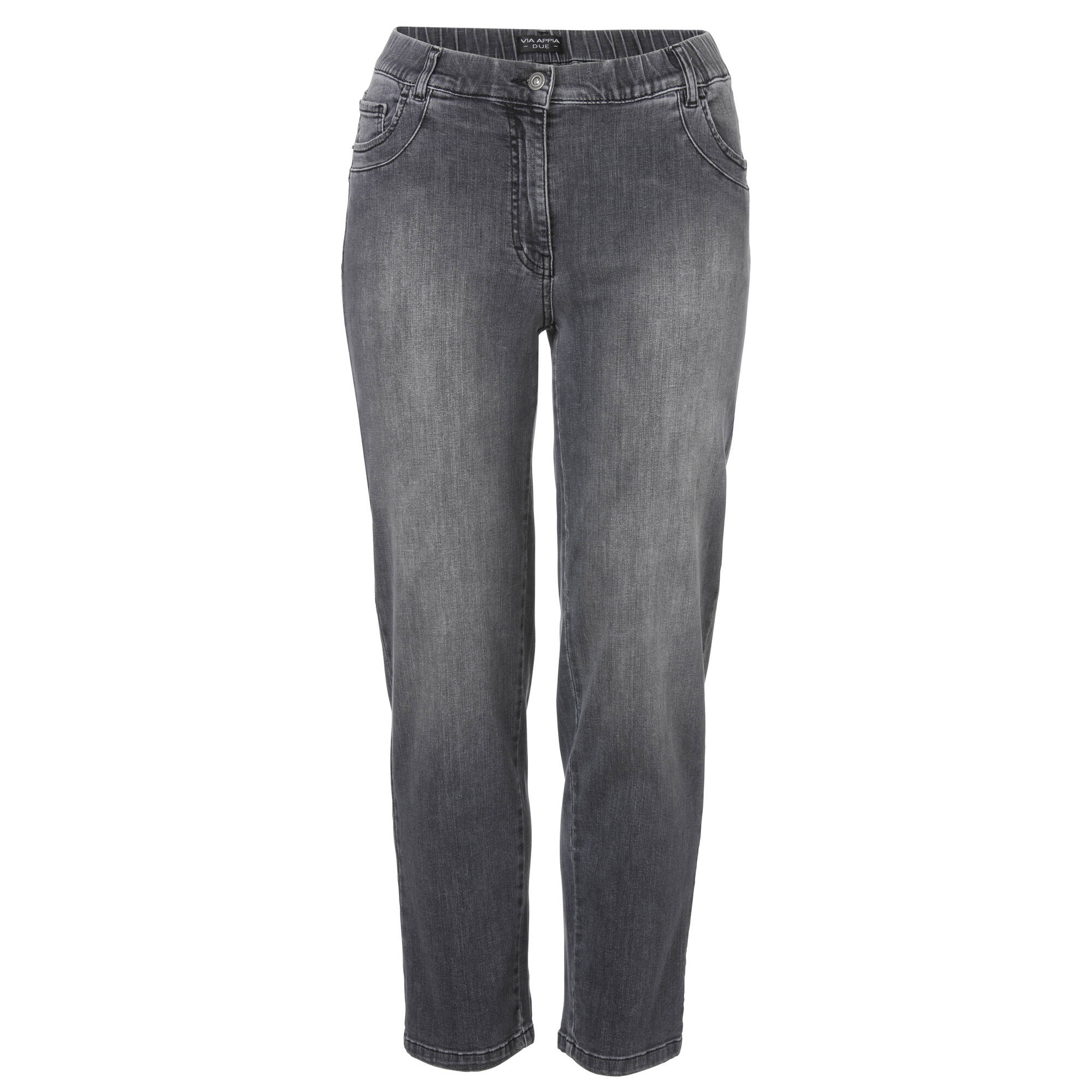 Klassische 5-Pocket-Jeans mit Ziernähten