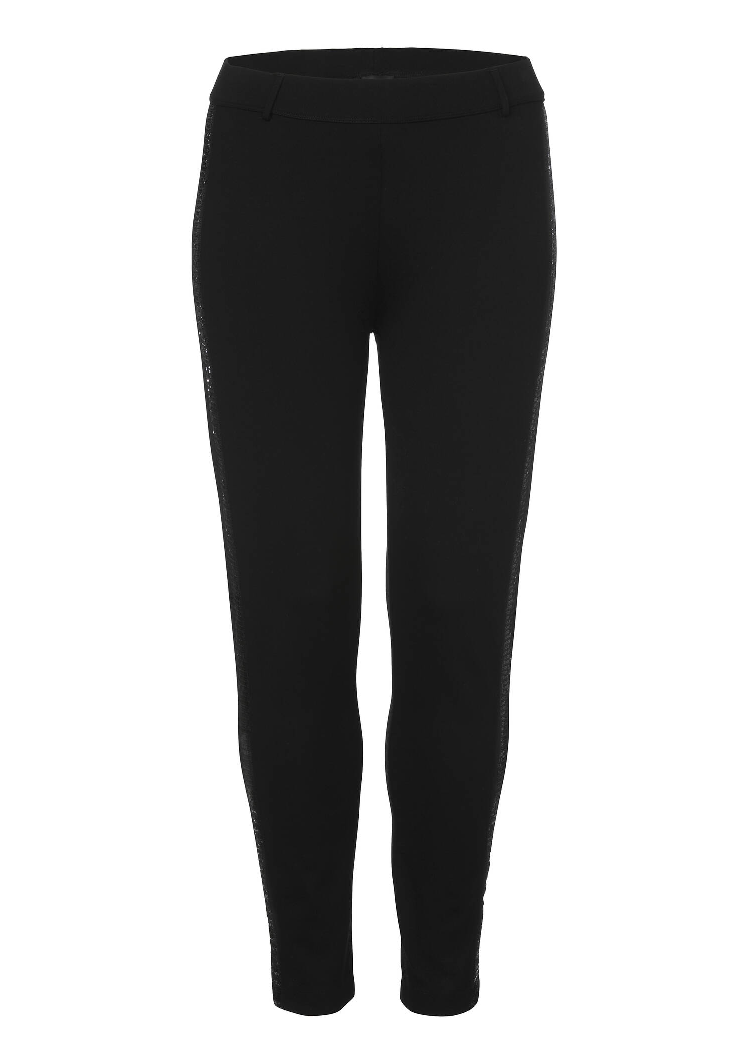 Elegante Schlupfhose mit Pailletten /