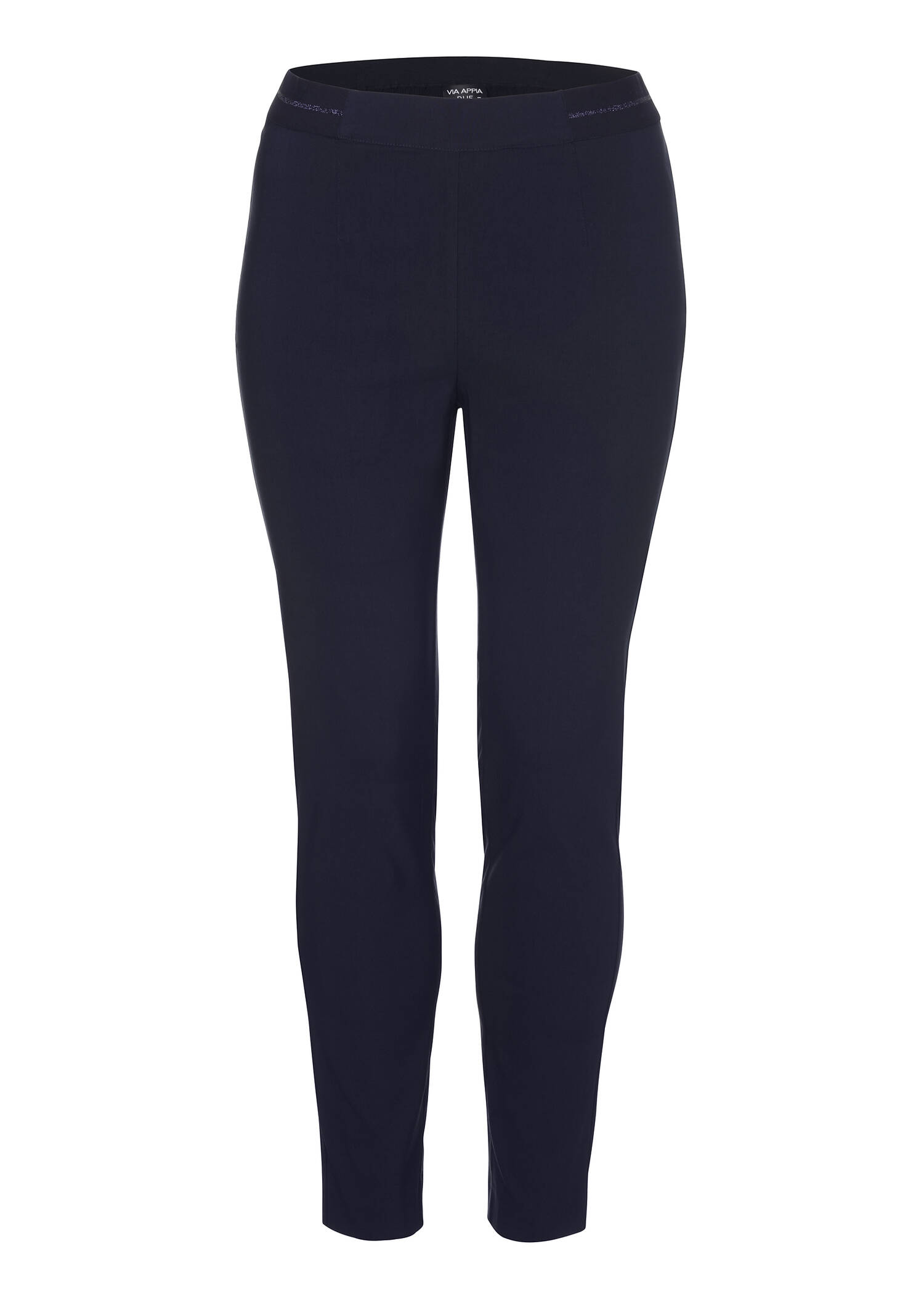 Schlichte Schlupfhose aus unifarbenem Stoff /