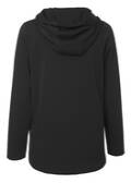 Feminines Kapuzensweatshirt mit Schmucksteinen / 