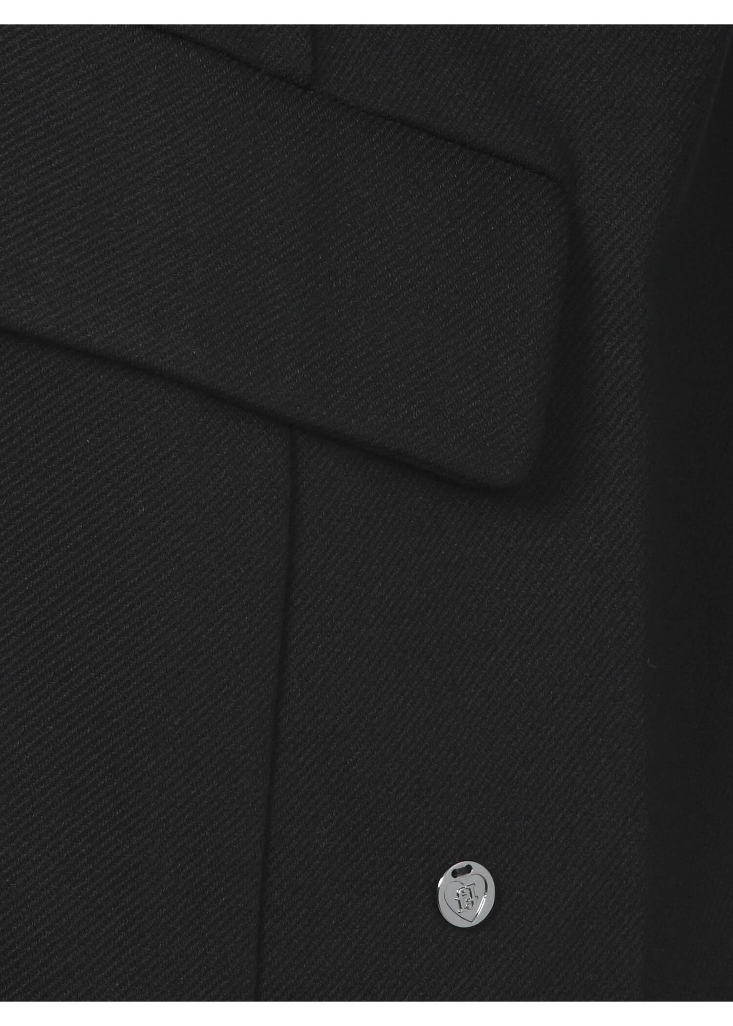 Klassischer Blazer in unifarbenem Stoff /