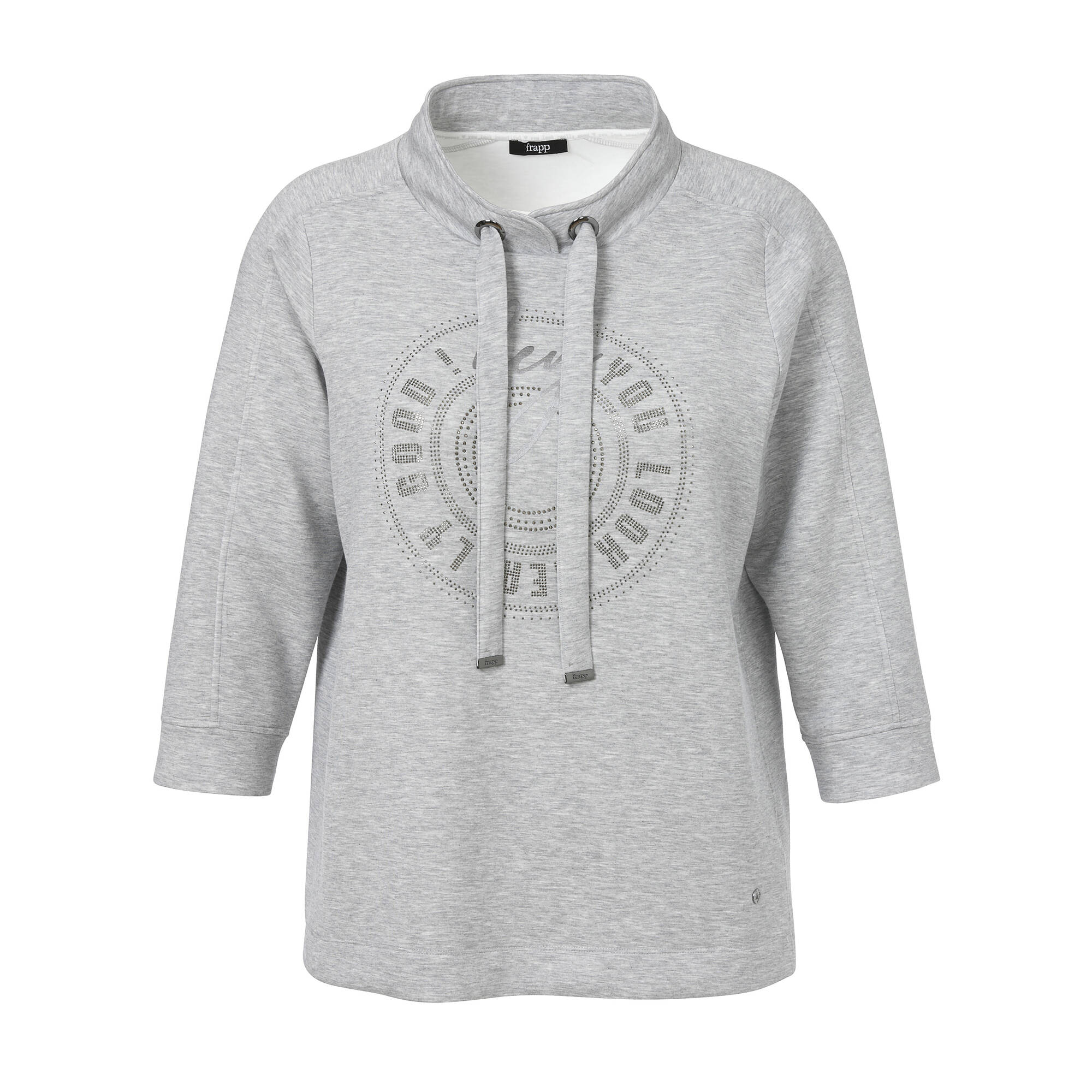 Sportives Sweatshirt mit Glitzerdetails