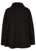 Verspielter Stehkragenpullover mit Front-Motiv /