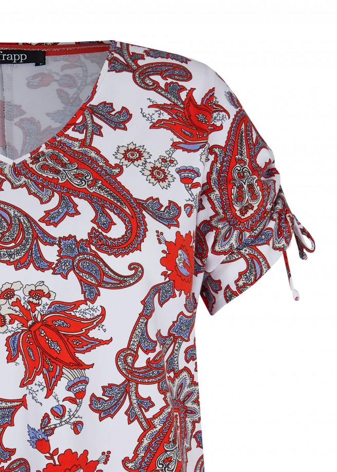 Modisches T Shirt Mit Paisley Muster Via Appia