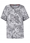 Modisches T-Shirt mit Paisleymuster /