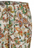 Modische Schlupfhose mit Paisley-Muster /