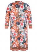 Perlenbesticktes Midi-Kleid /