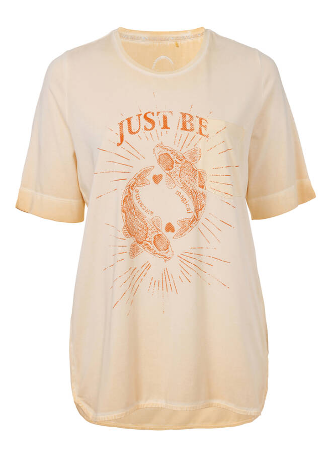 Bequemes Shirt mit Motiv-Print / 