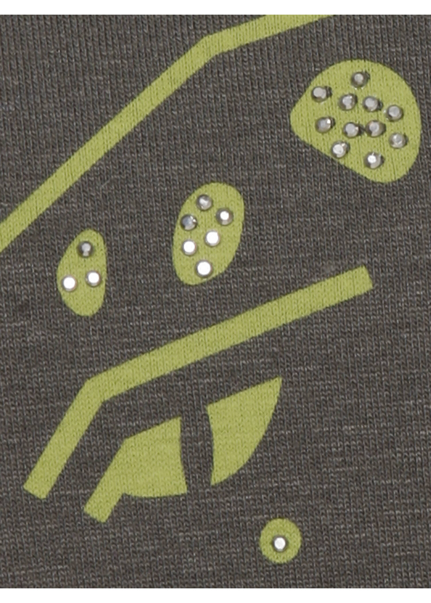 Jugendliches Langarmshirt mit Ziernähten /