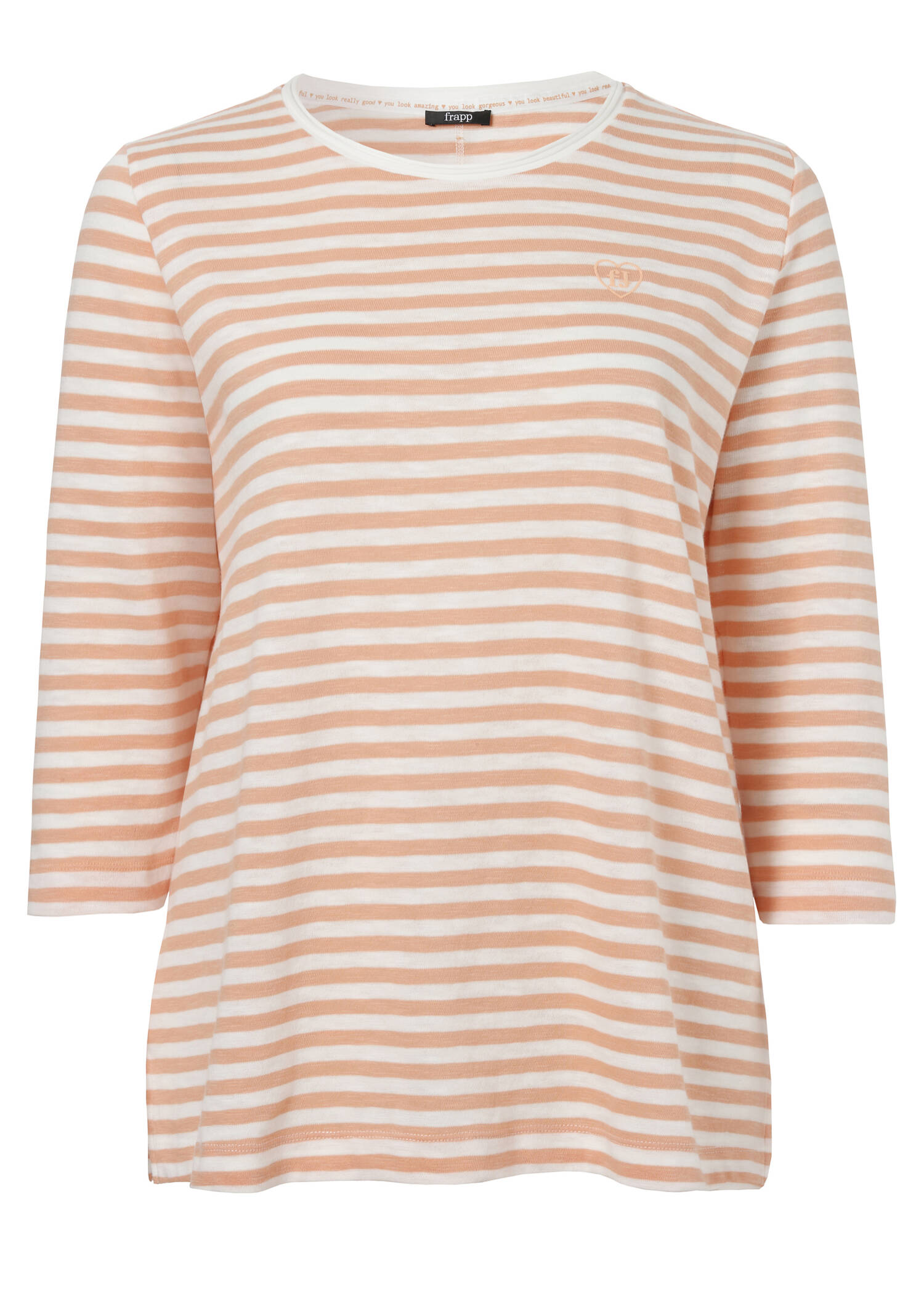 Zeitloses Shirt mit Stickerei /