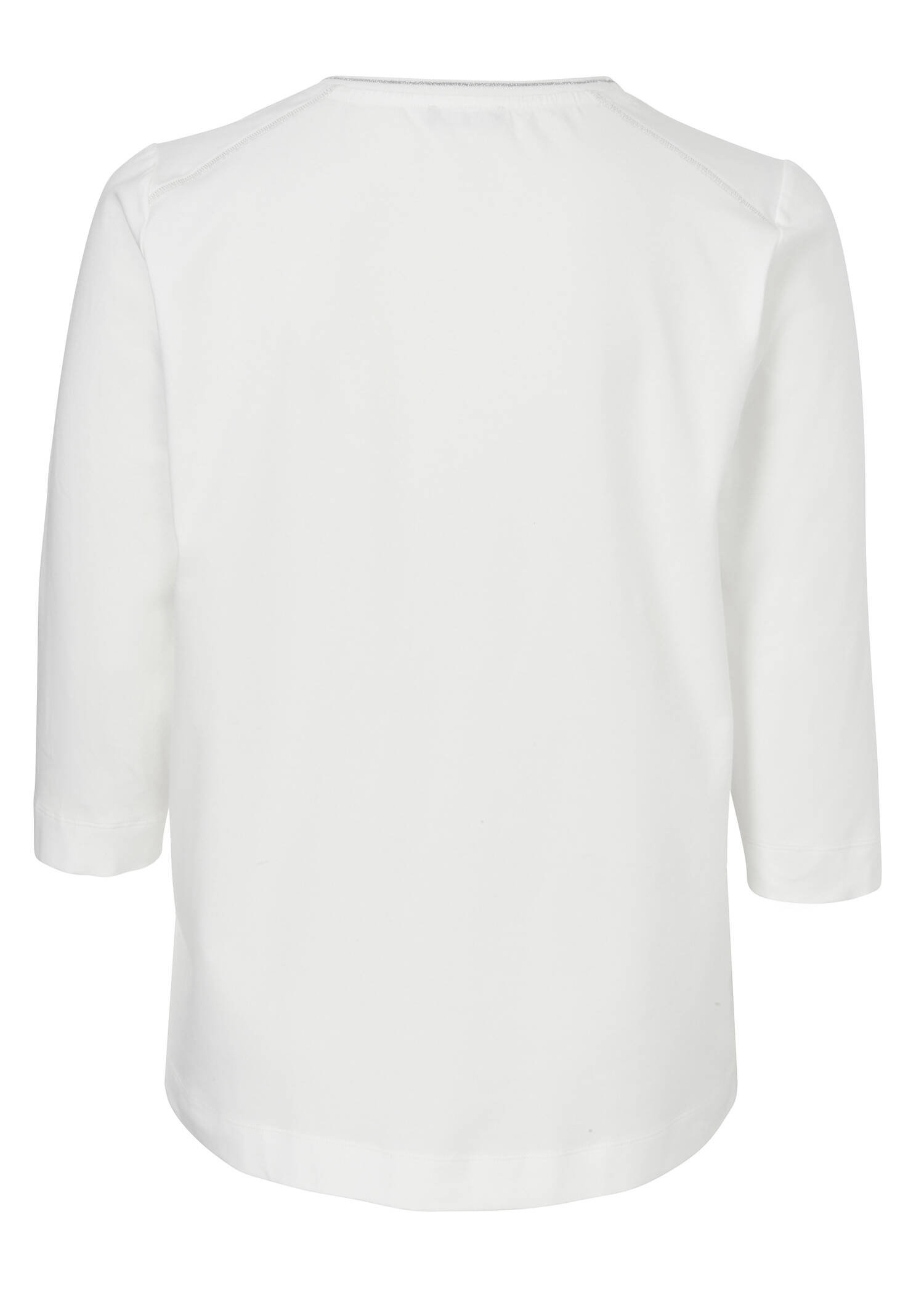 Modisches T-Shirt mit Glitzersteinen /